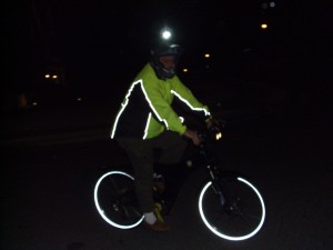Eric R testing new night gear